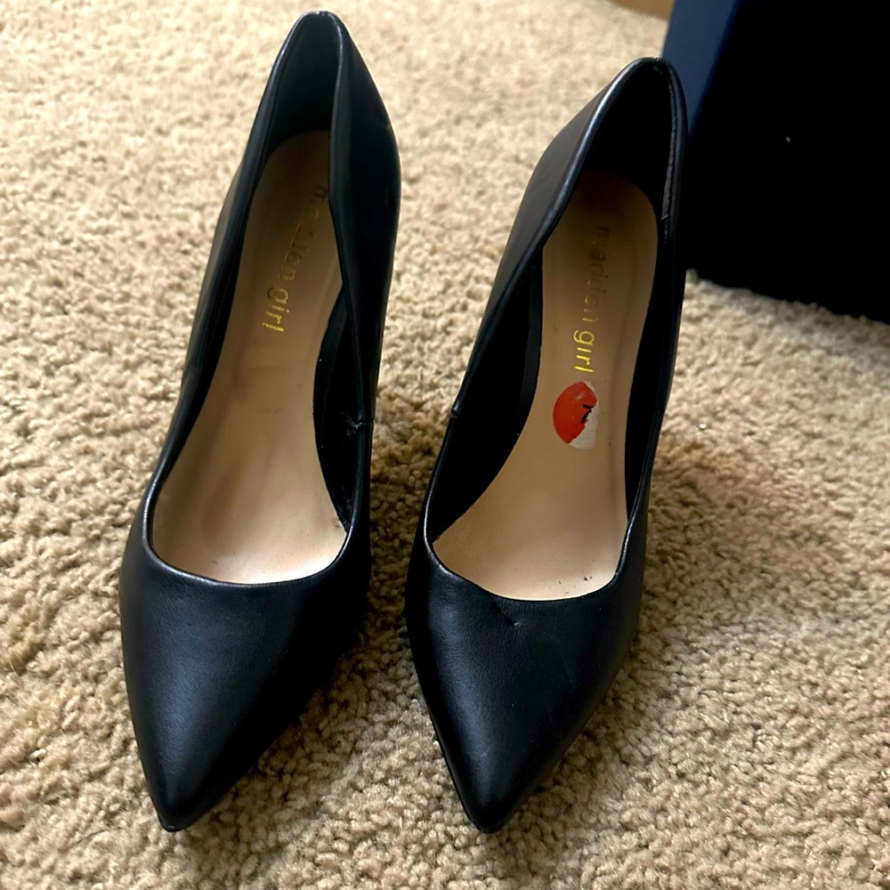 Matte Black Madden Girl heels